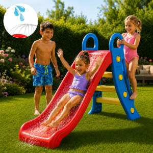 Big Garden Water Slide with Splash Feature for Toddlers – Indoor & Outdoor