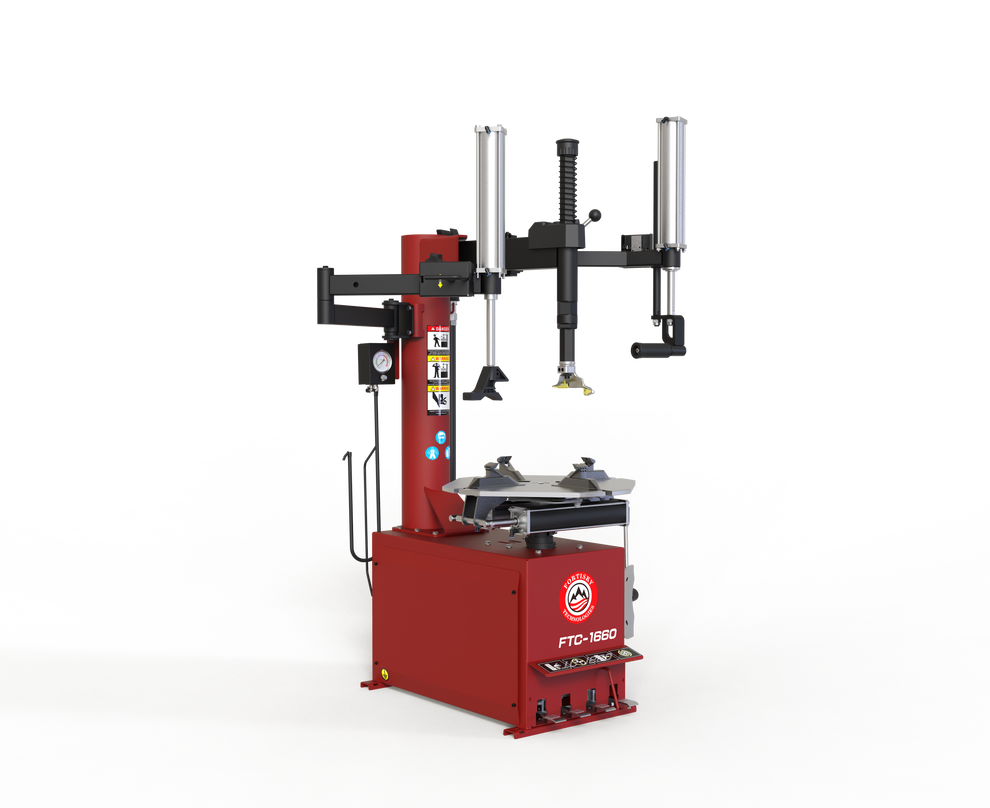 Fortisky Dual Assist Arm Tire Changer 2.0HP Stronger Motor w/Bead Blaster FTC-1660