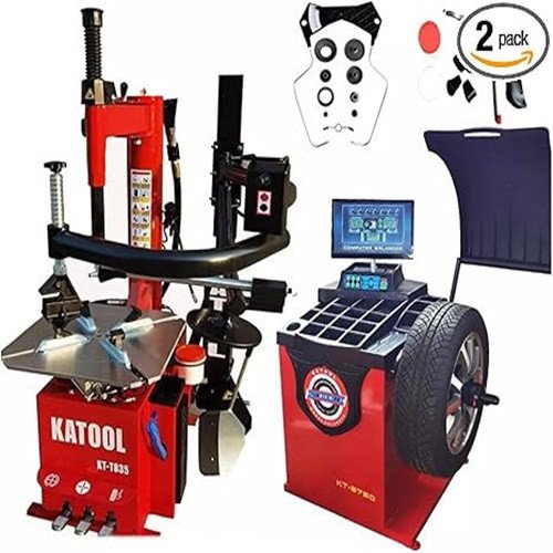 Katool Combo 11: Tire Changer KT-T835 & Wheel Balancer KT-B750