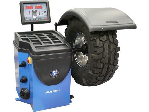 Atlas® WB41 Self-Calibrating Computer Wheel Balancer