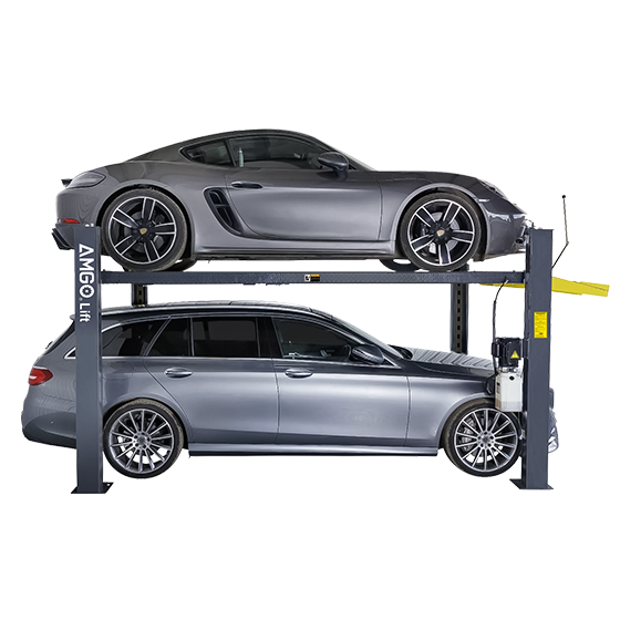 AMGO  408-HP 8,000 lbs. Capacity 4-Post Parking Auto Lift