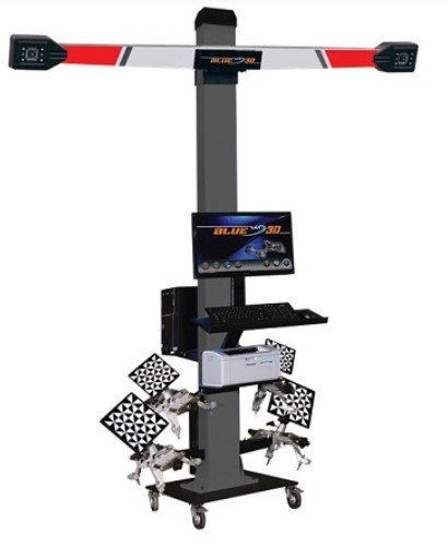Manatec BLUE RAY 3D EBM 200 – Portable 3D Wheel Alignment Machine for Lift Applications