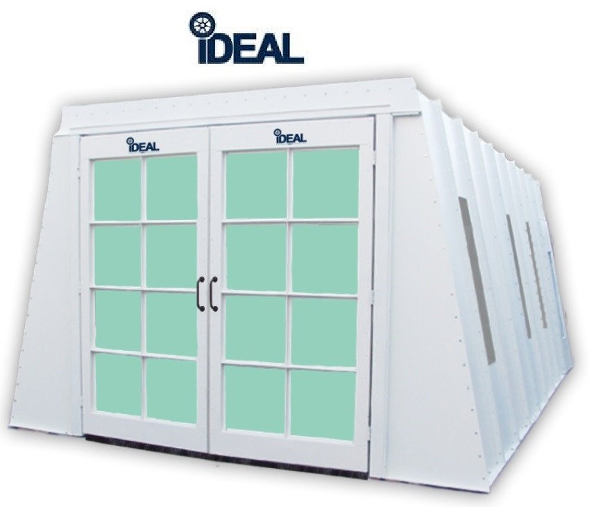 iDEAL PSB-AFCF23B-AK – Ideal Paint Booth A Frame Cross Flow (3-Ph)