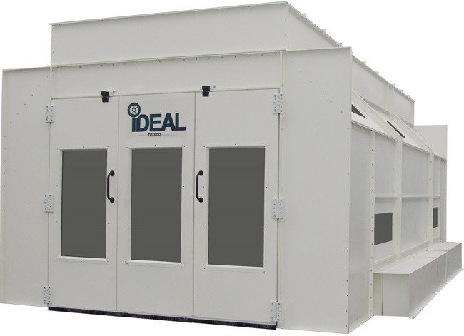 iDEAL PSB-SDD26B-AK -1-Phase  Ideal Paint Booth (26L x 14W x 9.3H – ID) Side Down Draft Booth (1-Ph)