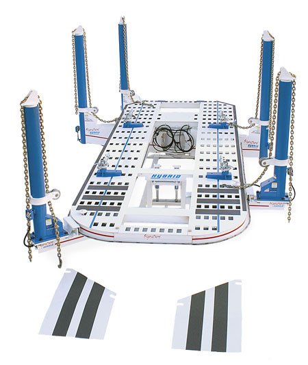 Signature Hybrid 20′ Three Tower Frame Machine – 2 Main and 1 Roller