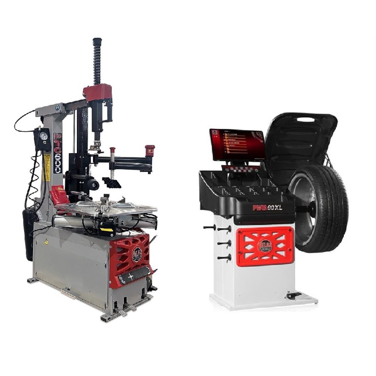 Atlas Automotive Equipment Platinum PTC600 + PWB90XL Combo Package